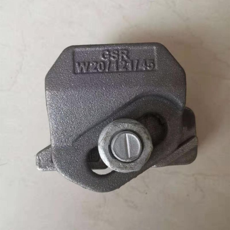 W20-121 Welded Base Fixing Adjustable Crane Rail Clip