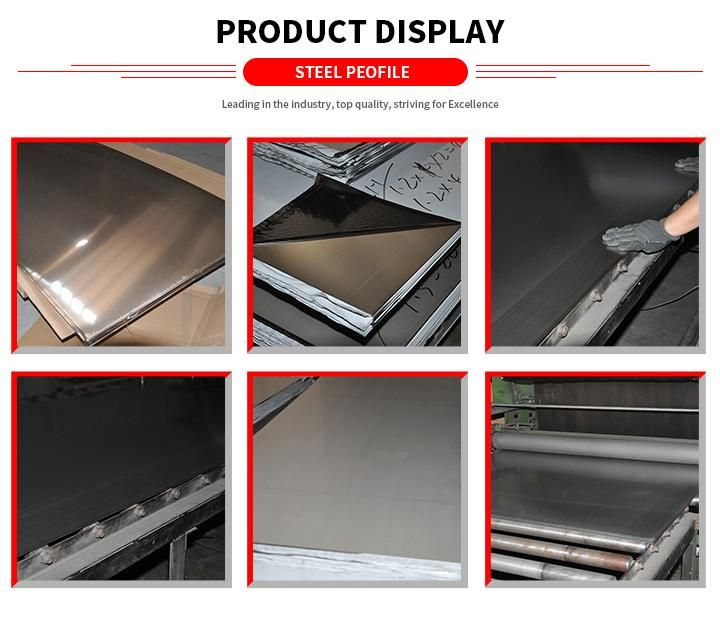 SS316/316L Hairline No. 4 Finish 0.8mm Stainless Steel Sheet