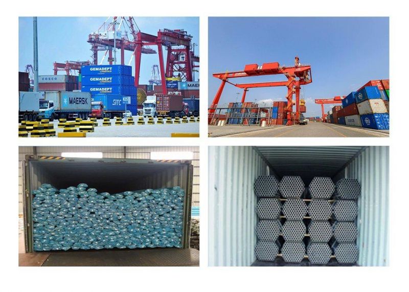 Q195/Q215/Q235/Q255/Q275/Q345/Q420/Q460 Hot DIP Gl/Gi/Galvanized Steel Tube/Pipe Price for Scaffolding Material/Square/Round/Shs/Rhs