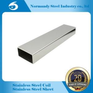 AISI 409 Stainless Steel Welded Rectangular Pipe/Tube for Banisters