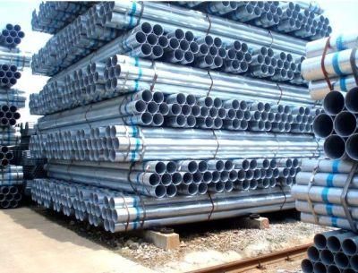 ASTM A53 1/2&quot; -8&quot; Hot Dipped Galvanized Steel Pipe for Construction