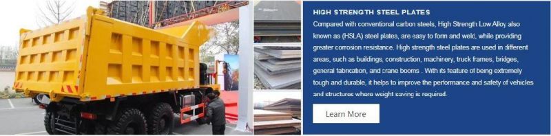 High Tensile Steel High High Yield Strength Wear Plate Wear Resistance Plate Abrasion Resistant Plate