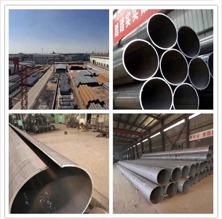 LSAW Steel Pipe Low Carbon Ms Mild Steel Bevel Pipe with CE Certificate