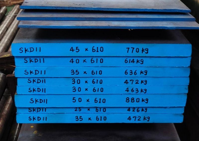 SKD11/D2/1.2379 Forged Steel Plate/Forged Cold Work Steel Flat Bar/Forged Steel Round Bar/Machined/Grinded Steel