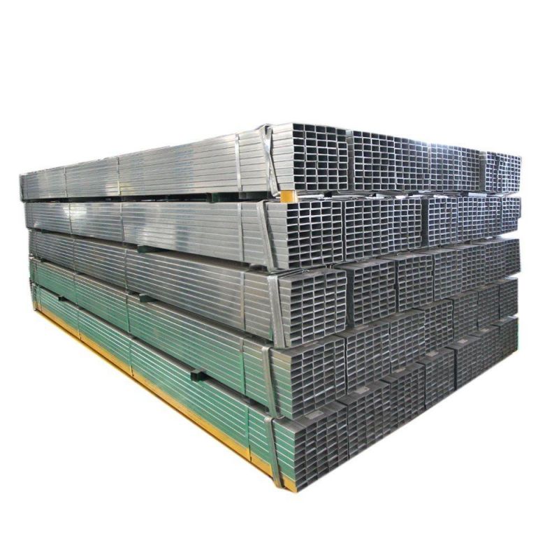 Galvanized Purlins Mild Steel Square Rectangular Steel Pipes Extruded Steel Pipes Used for Construction