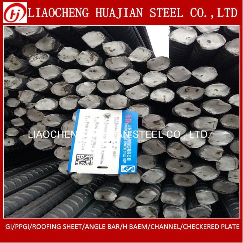 Construction Application and 12m Length of HRB400 Rebar Steel