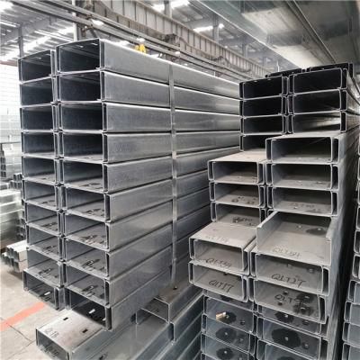 Hot Rolled Ms C Channel Steel Price Galvanized Steel C Channel Purlins