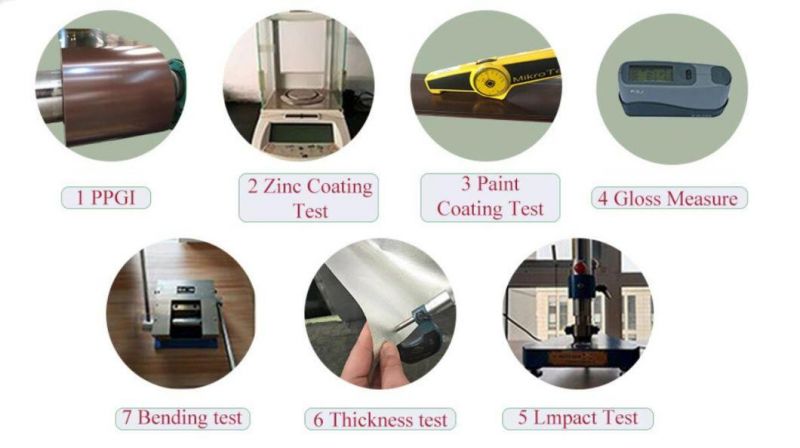 PPGI/PPGL Steel Coil Prepainted Steel Coil for Building Material
