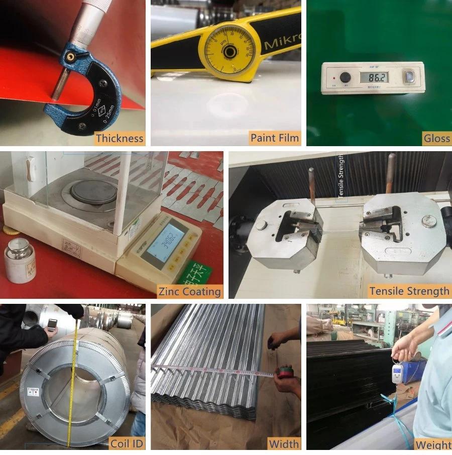 Factory Price Corrugated Glazed Ibr Color Coated Prepainted Z30 Z60 Z120 Az60 Az80 Az120 SGCC Steel Roof Sheet