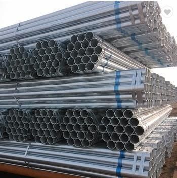 Q195 Q235 Q345 Galvanized Iron Pipe Manufacturer Hot DIP Galvanized Steel Pipe Gi Round Tube