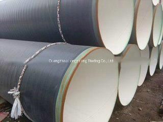 Mill Certificated Black Paint Coating ERW Steel Pipe