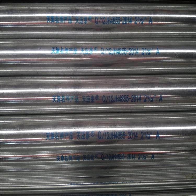 Tyt Whole Sale Pre-Galvanized Steel Pipe for Construction