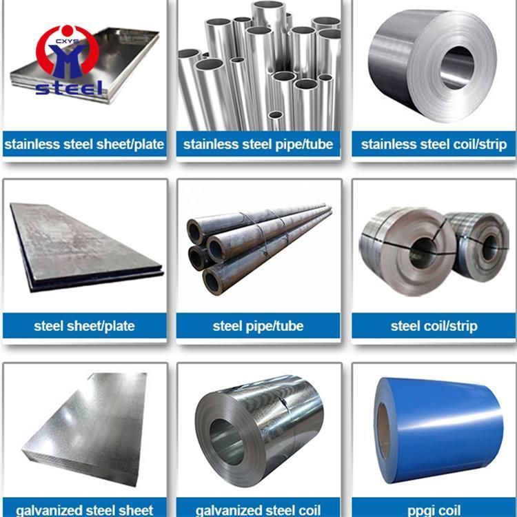 Hot Cold Rolled ASTM A283 Stainless Galvanized Steel Plate Sheet with The Building Material