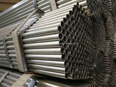 Pre Galvanized Steel Pipe Standard Size BS 1387 Galvanized Iron Steel Gi Pipe