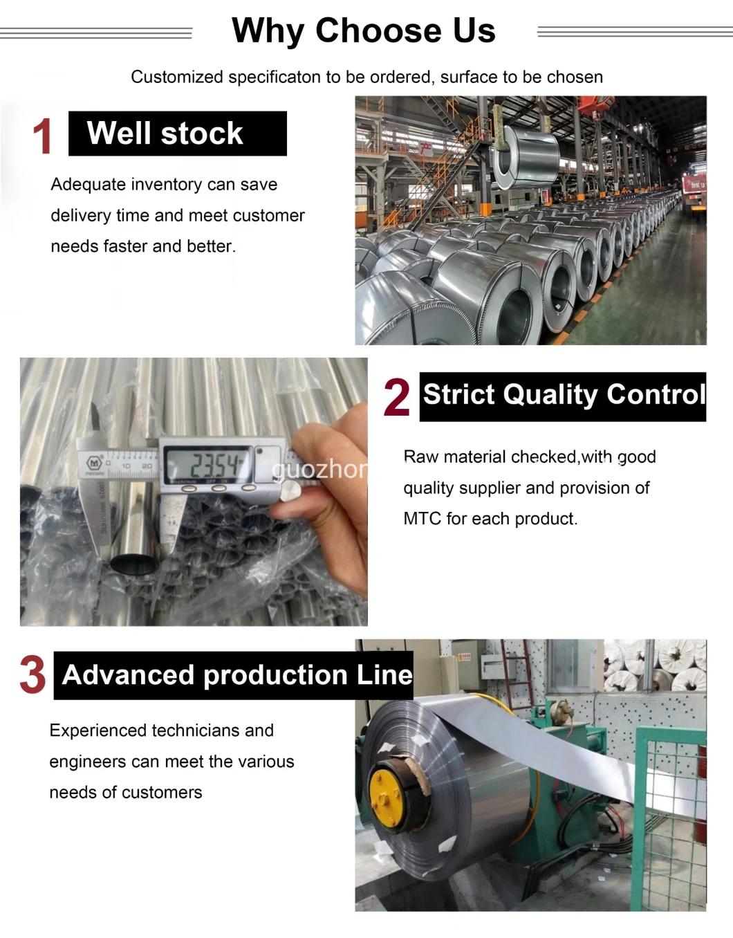 Prime Cold Rolled 20 Gauge Hairline Finish Stainless Steel Sheet