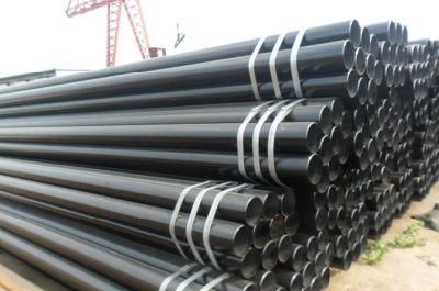 BS1387 En10255 Carbon ERW Steel Pipe Welded Round Pipe