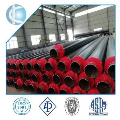 Pipe Insulation Material with Polyurethane Foam and HDPE Protection Outer