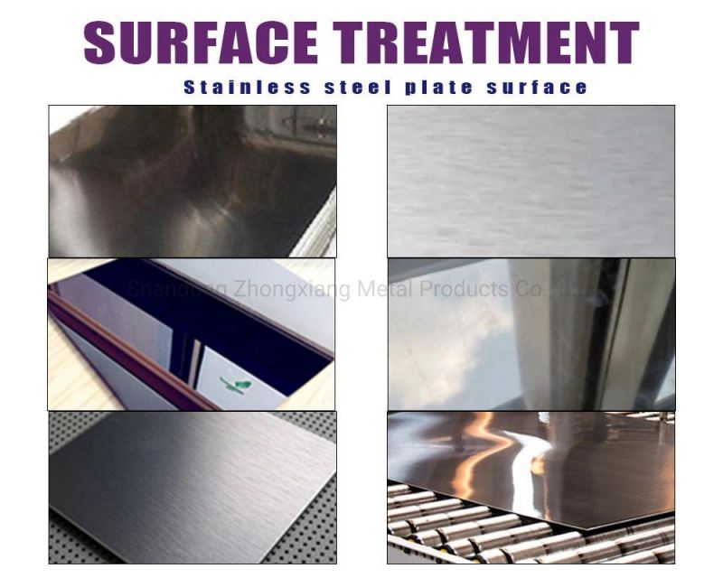 Stainless Steel Plate 0.6mm Thickness 304 316 309S 310 Grade Custom Surface