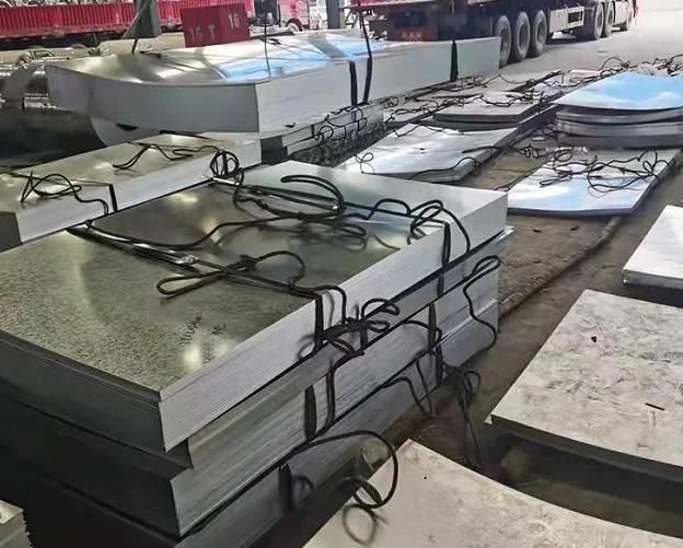 Zinc Coating 30-275G/M2 Sheet Dx53D Galvanized Sheet for Industry