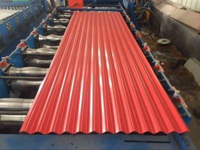 Zinc Coated Colorful Roofing Steel Corrugated Sheet / Sheet Metal Roofing for Sale