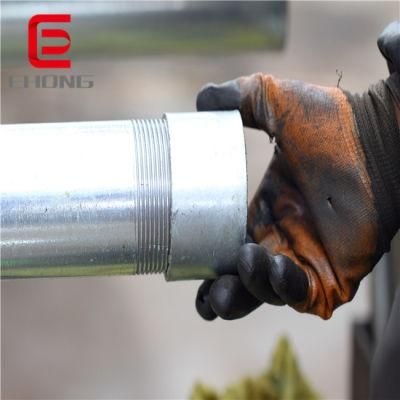 BS1139 Scaffolding Hot DIP Galvanized Water Line Pipe! 60.3mm Threaded Screwing Gi Pipe