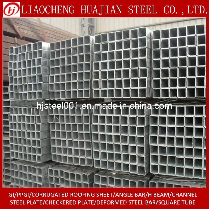 Welded Black & Galvanized Rectangular Square Hollow Section Steel Tube