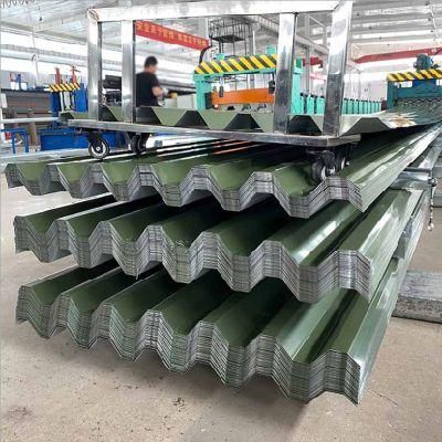 Hot Sell Dx51d Dx51d+Z PPGI Galvanized Corrugated Metal Roofing Sheet Plate