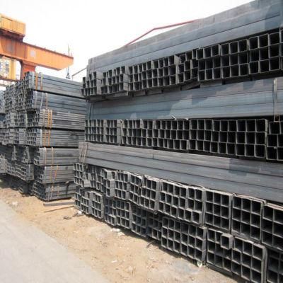 China Carbon Welded Black Structural Prices ERW Steel Pipe Mild Square Tube