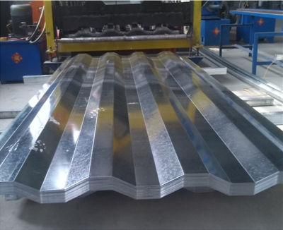 0.15mm Small Spangle Galvalume Roofing Sheet HS Code Currugated Sheet