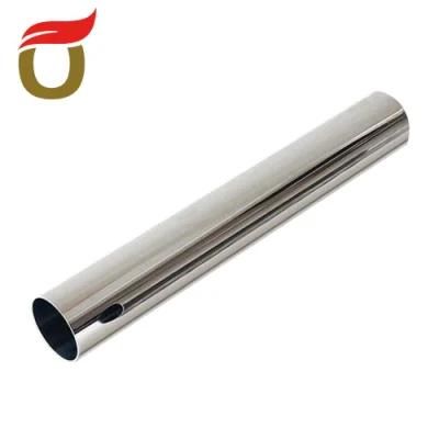 Polished Cold Rolled 0.12-2.0mm*600-1500mm Building Materials Seamless Stainless Steel Pipe in China Tube