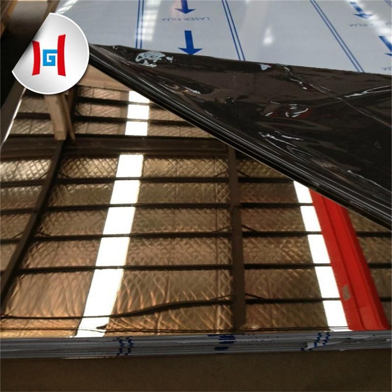 Chinese Steel SUS AISI 304 316L 310S 316ti 317L 430 410s 3cr12 420 8K Mirror Hl No. Stainless Steel Plate / Stainless Steel Sheet