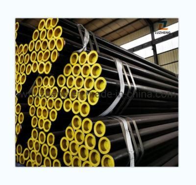 Black Coating Seamless Steel Line Pipe with API 5L ASME SA106 ASTM A106 Grade B Gr. B Gr. C