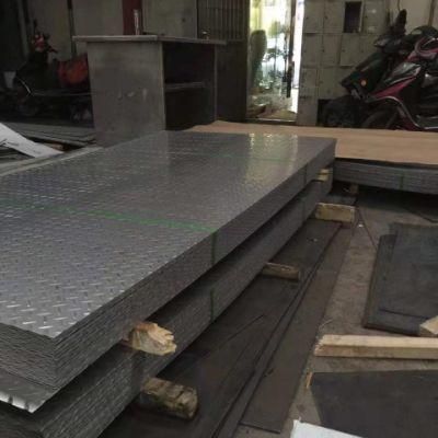 Non-Slip Flooring Checkered Stainless Steel Plate Ss201 304 304L 316L Stainless Steel Sheet