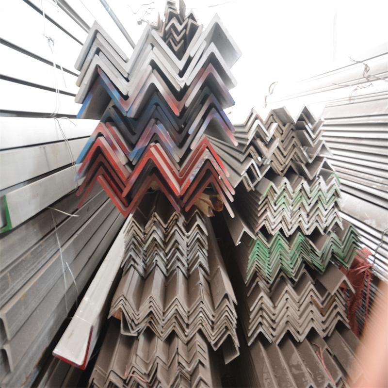 Hot Rolled 201 304 316L 430 Stainless Steel Unequal Equal Angle Steel Bar Price