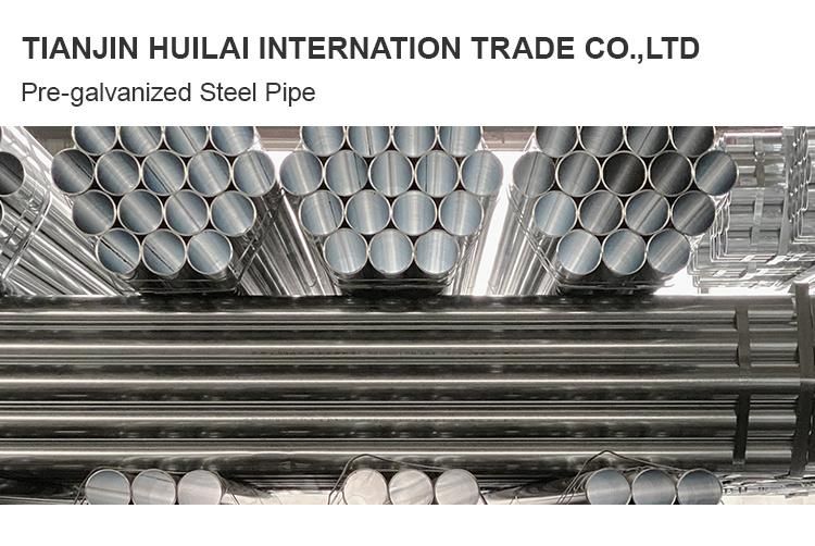 Galvanized Oval Tube for Greenhouse Frame, Pre-Galvanzied Pipe, Gi Pipe