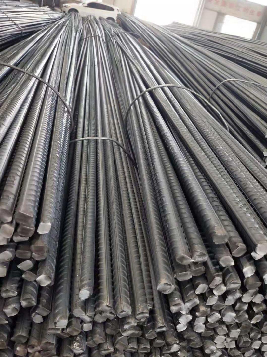 ASTM A615 Grade 60 Ss400 S355 HRB335 HRB400 HRB500 Hot Rolled Steel Rebar Iron Deformed Steel Bar Rod for Building Construction