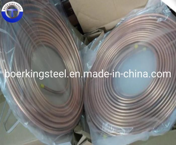 50′ Feet 15m High Purity Copper Pancake Colis for AC
