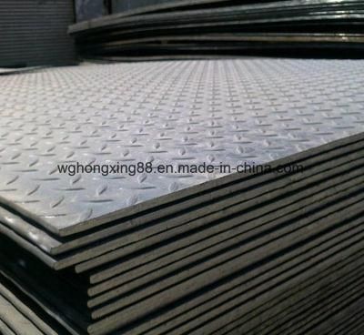 A36/Q235/Q345/Ss400 Checkered Plate, Steel Plate