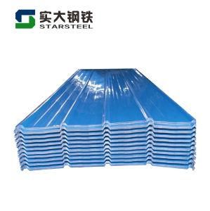 Color Coated Chromated PPGI Roof Tiles Corrugated Prepainted Roofing Steel Sheet