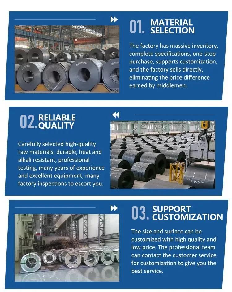 Top Quality SPCC Cold Rolled Carbon Steel Coil /Cold Rolled Steel Rolls
