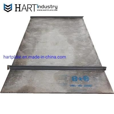 Bimetallic Cco Clad Composite Overlay Hardfacing Wear Resistant Steel Plate