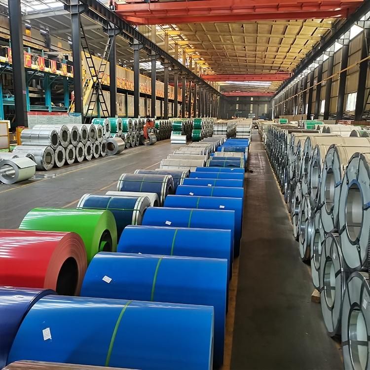 China Supplier 0.6mm PPGI Color Coated Steel Coil for Roofing Sheet