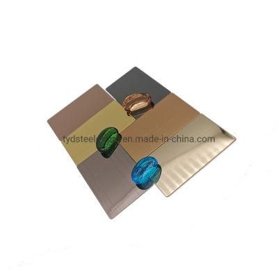 High Quality PVD Color Coated 201 Stainless Steel Sheet