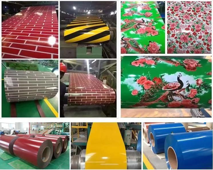 0.12-4.0mm PPGI PPGL Color Coated PE HDP SMP PVDF Coating Ral Color Zinc Galvalume Steel Sheet Price PPGL Hot DIP Pre-Painted Galvanized Steel Coil PPGI