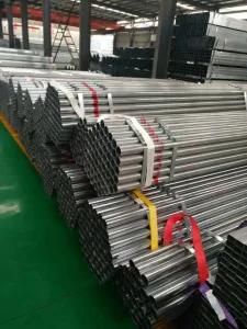Ms ERW Cold Rolled Stainless Hollow Welded Square Pre-Galvanized Steel Pipe