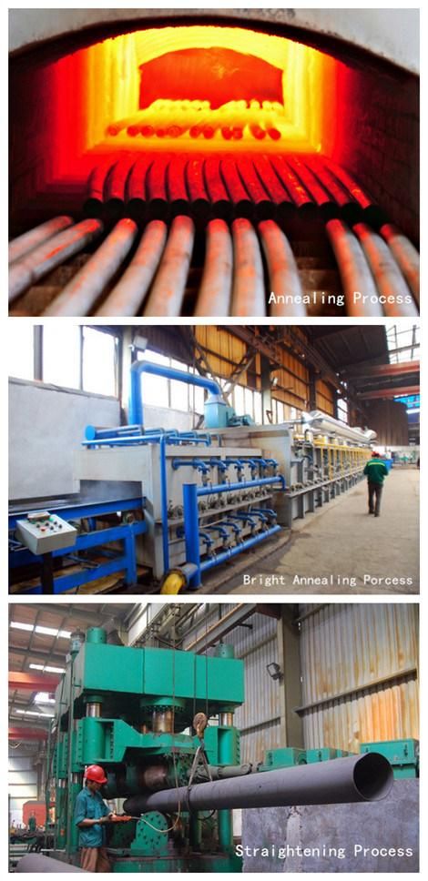 Stainless Steel Seamless Pipe ASTM AISI JIS SUS (304/316L/321/310S/904L)