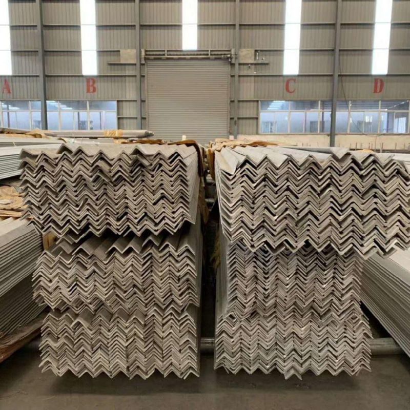Hot Rolled 201 304 Stainless Steel Steel Angle Bar / Equal Angle Stainless Steel Bar Supplier