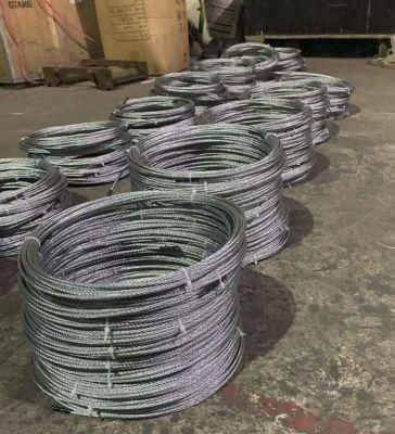7X7-2mm Galvanized Steel Wire Rope for Fishing