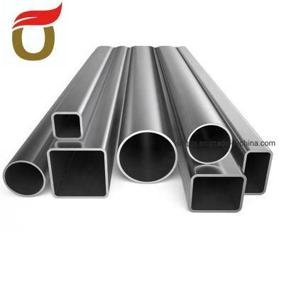 ASTM A554 Pipe 304 Stainless Steel Rectangular Tube Pipe Welded