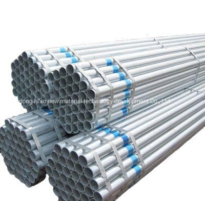 6mm Round Steel High Quality Hot DIP Galvanized Pipe